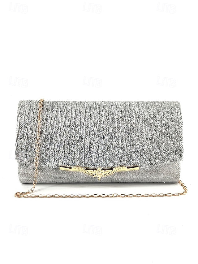 Handbag Evening Women's - Party Elegant Glitter Clutch Gold