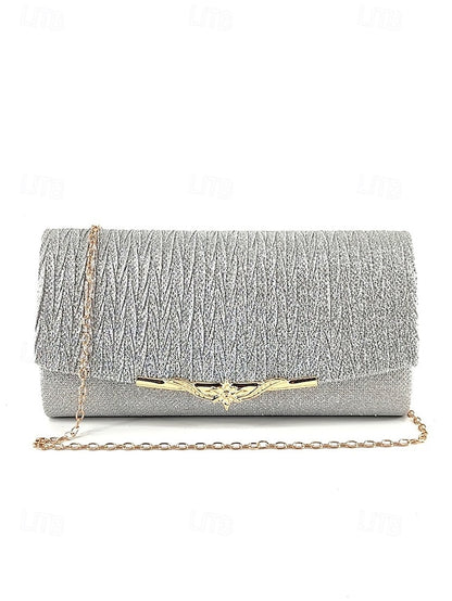 Handbag Evening Women's - Party Elegant Glitter Clutch Gold
