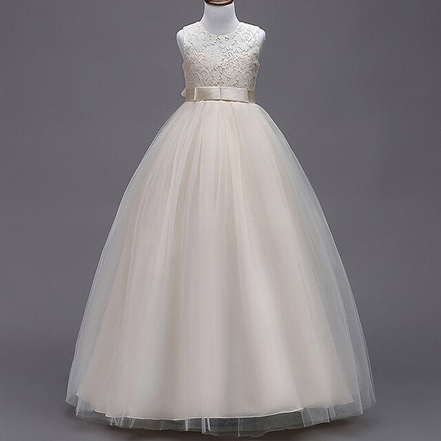 Flower Girl Evening Dress Gown Party Girls'