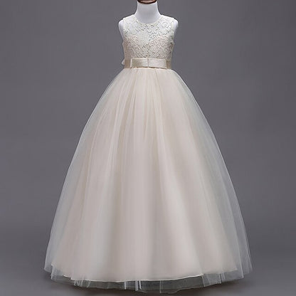 Flower Girl Evening Dress Gown Party Girls'