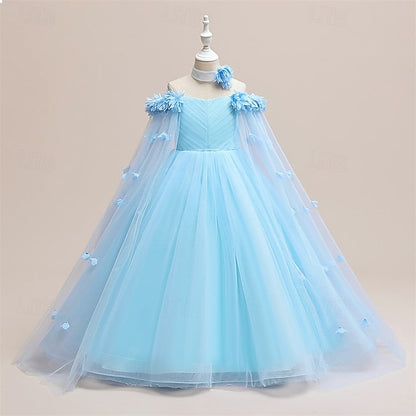 Dress Kid's Girl Flower Princess Girls'