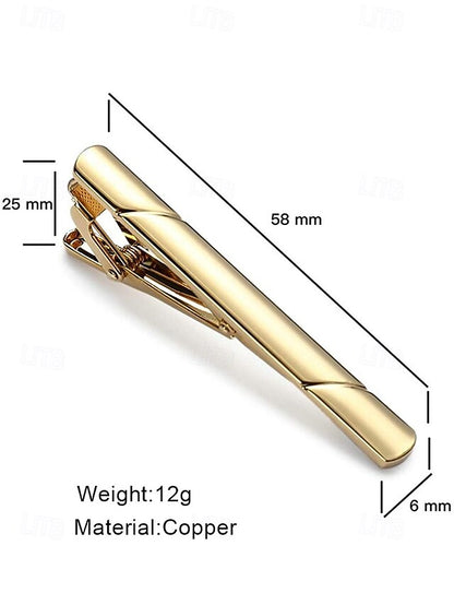 Colors Tie 7 Clip Men's Metal - Classic Available