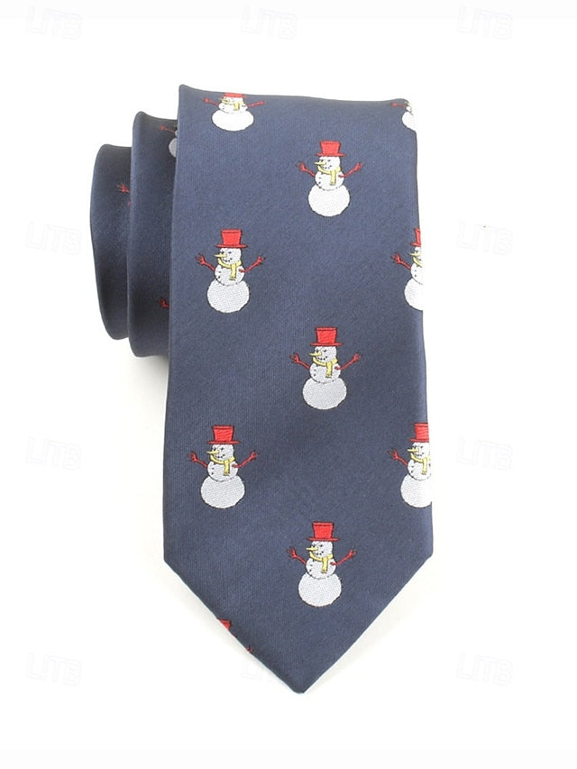 Christmas Men's with Santa Necktie