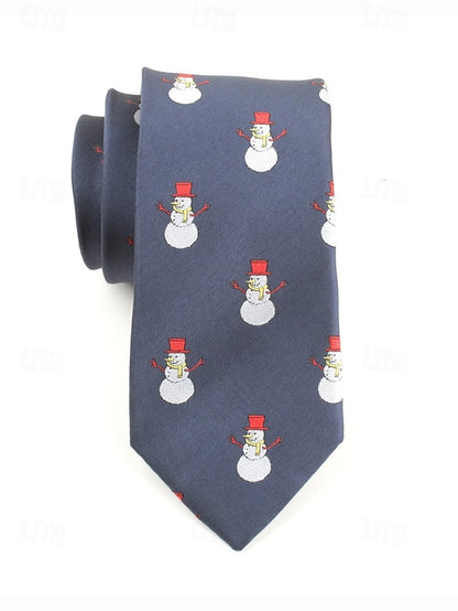 Christmas Men's with Santa Necktie