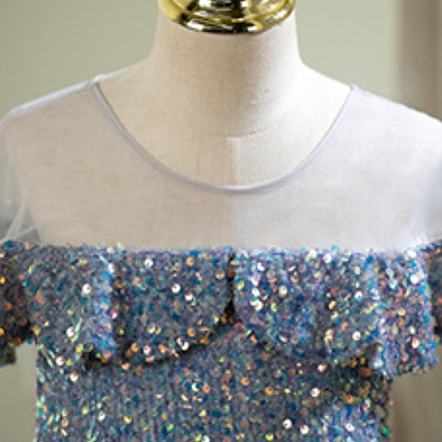 Girls' Dress Flower Gown Girl Evening Party