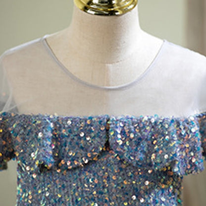 Girls' Dress Flower Gown Girl Evening Party