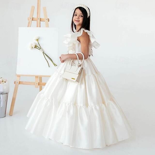 Girls' Dress Girl Formal First Communion Flower