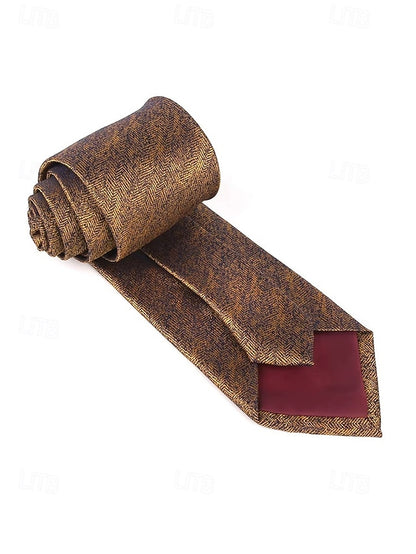 Herringbone – Polyester Tie Christmas Stylish Men's