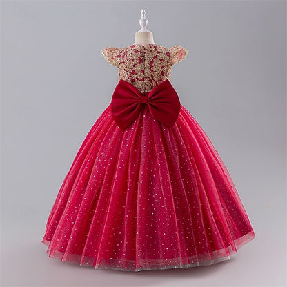 Dress Princess Kid's Girl Flower Girls'