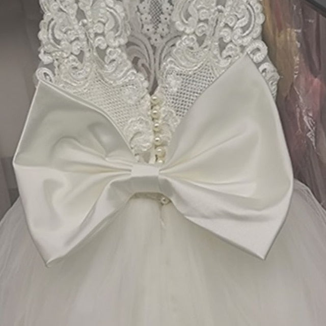 Girls' Flower Girl Dress Party First Communion