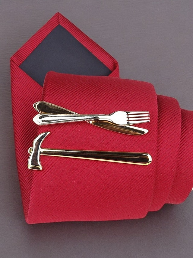Men's Gold Fork Plated