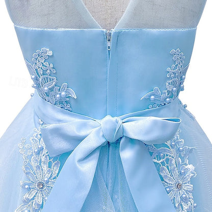 Girls' Flower Princess Dress Girl Kid's