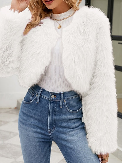 Warm Coat Faux Furs Women's Fur Comfortable Winter