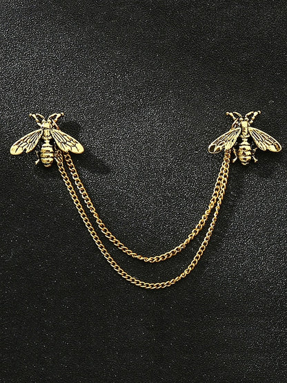 Collar Christmas Alloy – Pins Reindeer Elegant Men's