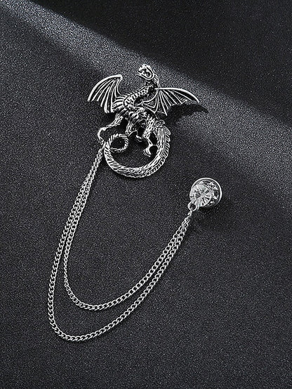 with Deer Brooch Christmas Lapel Men's Pin