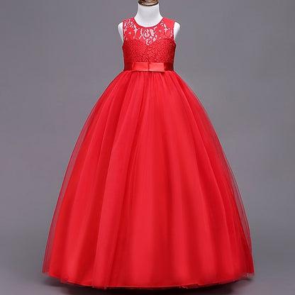 Flower Girl Evening Dress Gown Party Girls'