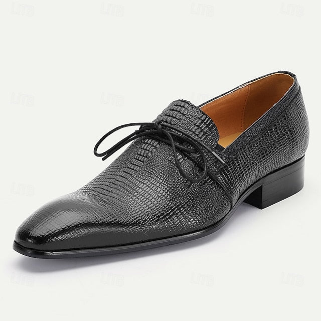 Wholesale SampleMen's Tan Genuine Leather Oxford Shoes – Vintage