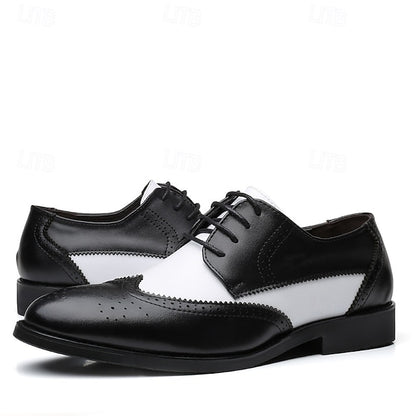 with White Black and Shoes Oxford Brogue Men's