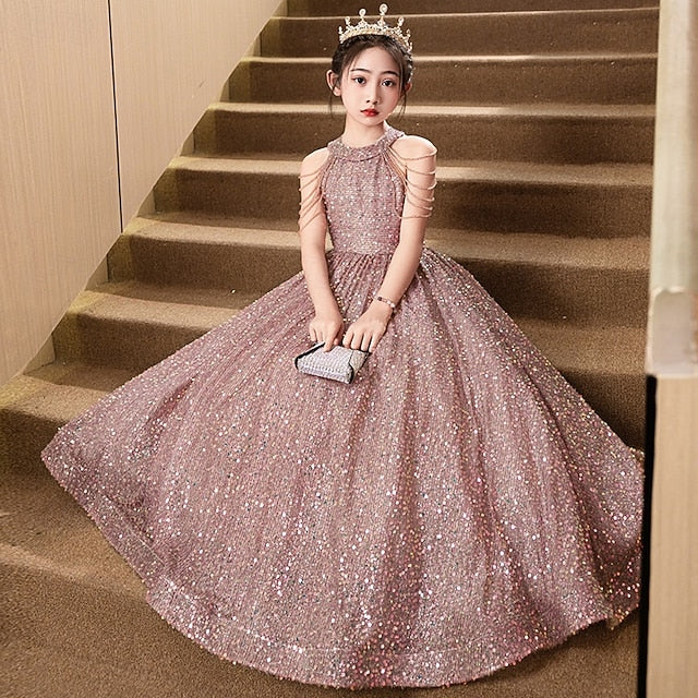 Princess Dress Girls' Kid's Flower Girl