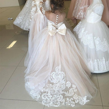 Girl Kid's Princess Flower Girls' Dress