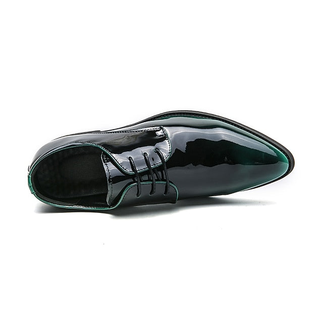 Formal Patent Oxford Shiny Leather Men's – Shoes