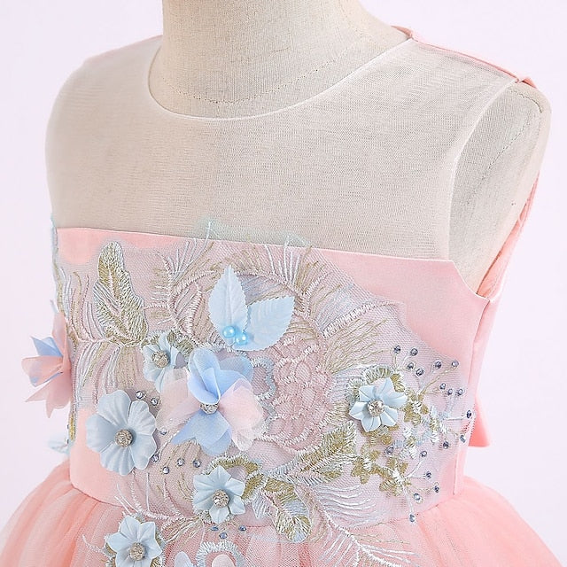 Flower Girl Dress Kids Party Girls'