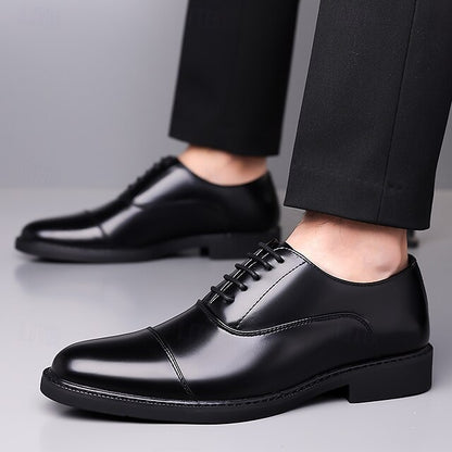 Cap-Toe Dress – Shoes Design Oxford Brown Classic Men's