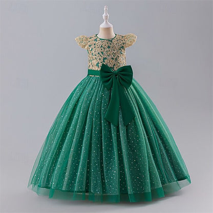 Dress Princess Kid's Girl Flower Girls'