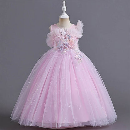 Dress Girls' Princess Kid's Flower Girl