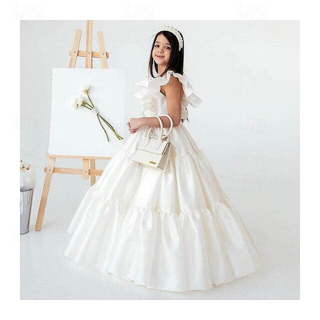 Girls' Dress Girl Formal First Communion Flower