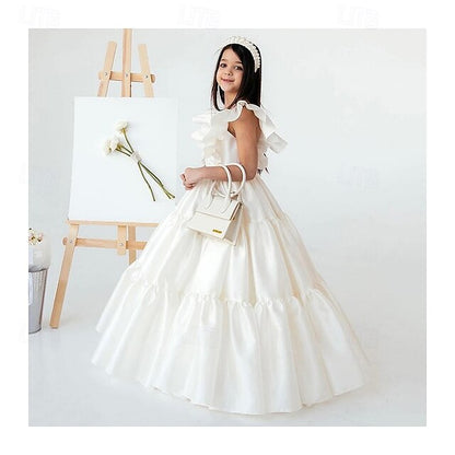 Girls' Dress Girl Formal First Communion Flower