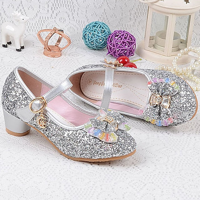 – Mary Girls' Princess Shoes Sparkling Jane Glitter Party
