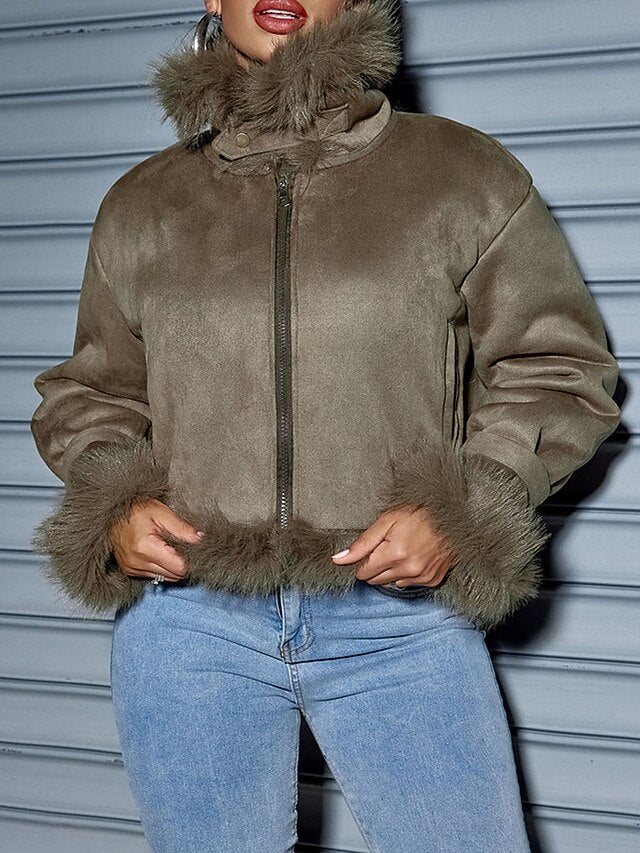 Wear Outdoor Women's Daily Winter Coat Fall Street