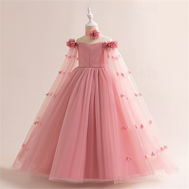 Dress Kid's Girl Flower Princess Girls'