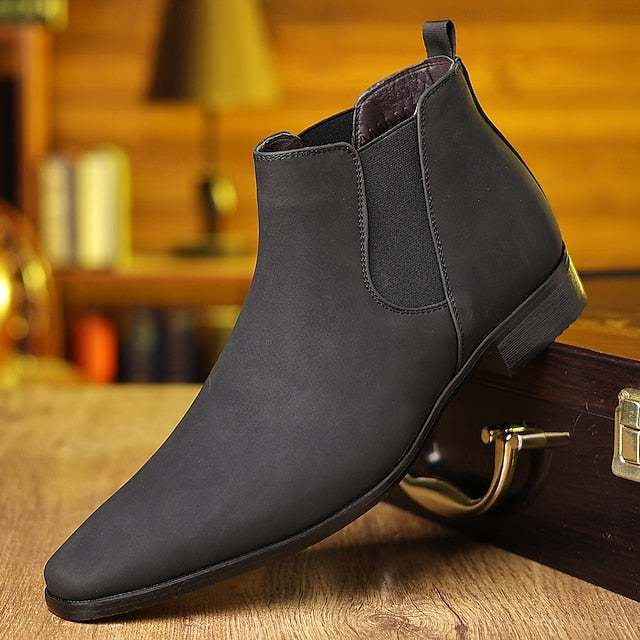 Boots Casual Business Ankle Chelsea Boots- Men's for