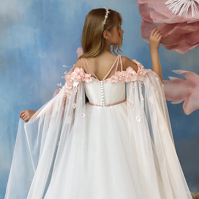 First Girl Girls' Flower Party Communion Dress