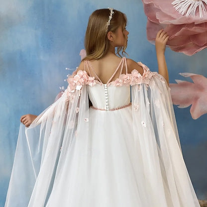 First Girl Girls' Flower Party Communion Dress