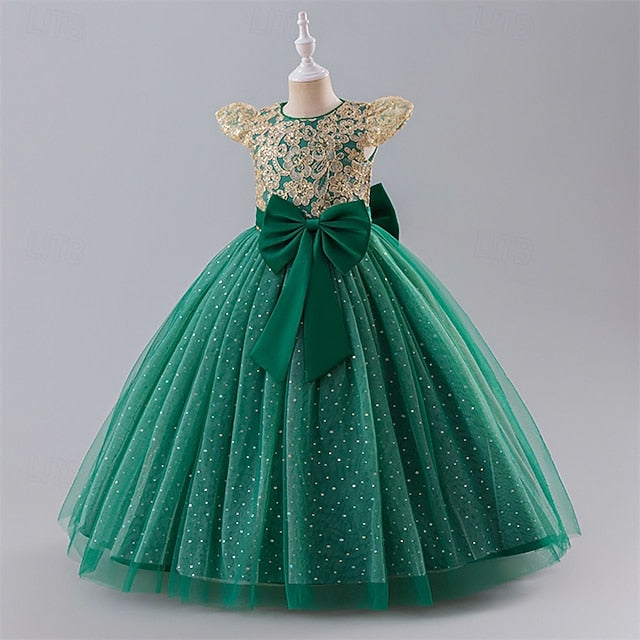 Dress Princess Kid's Girl Flower Girls'