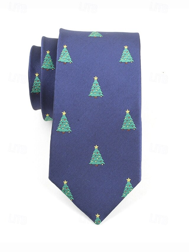 Christmas Men's with Santa Necktie
