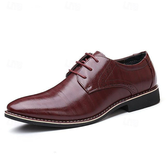 Derby Business Classic Oxfords Shoes Men's