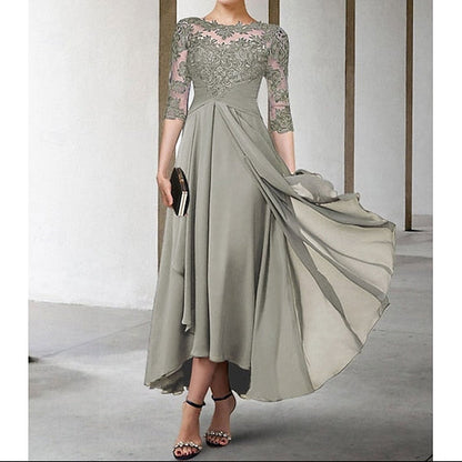 Bride Size the Wedding Plus Mother A-Line of Elegant Guest Dress
