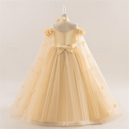 Dress Kid's Girl Flower Princess Girls'