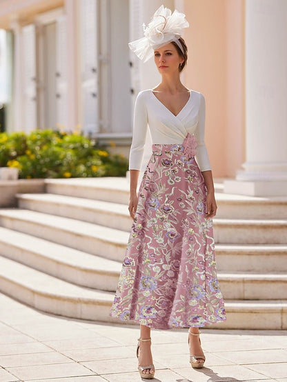 Bride Dress the Beach Mother Elegant of A-Line Wedding