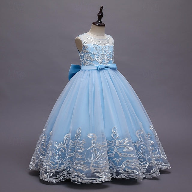 Princess Girl Kid's Dress Flower Girls'