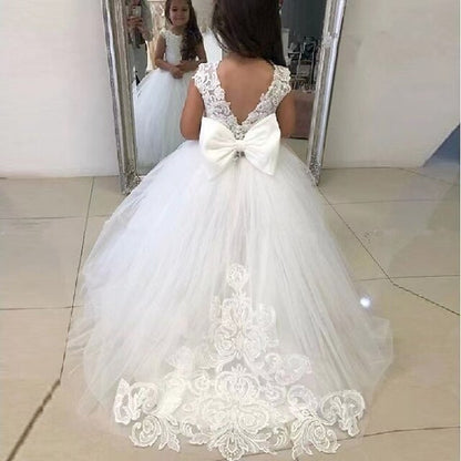 Girls' Flower Girl Dress Party First Communion