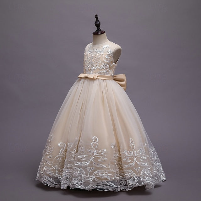 Princess Girl Kid's Dress Flower Girls'
