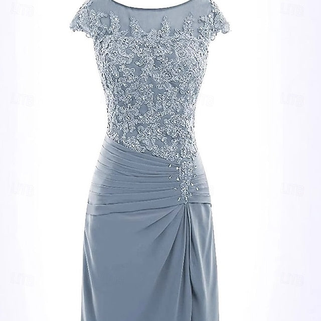 Mother Trumpet Dress / Simple of Crew the Elegant Bride Mermaid