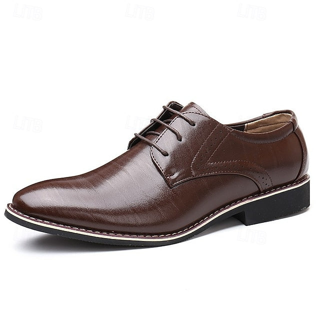 Derby Business Classic Oxfords Shoes Men's