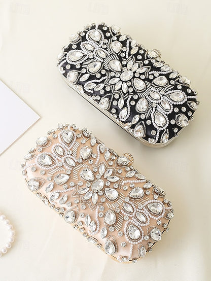 Women's Clutch Crystal-Embellished Bag