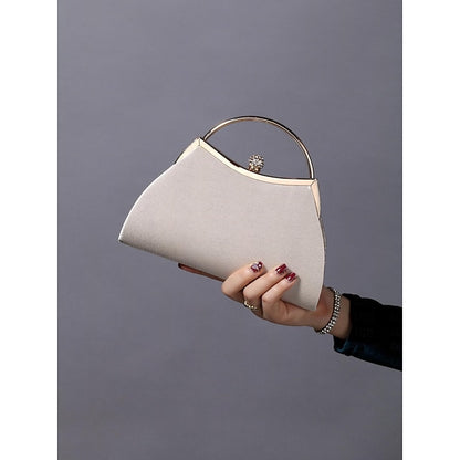 Pleated Velvet Elegant Navy Blue Clutch Women's Evening –